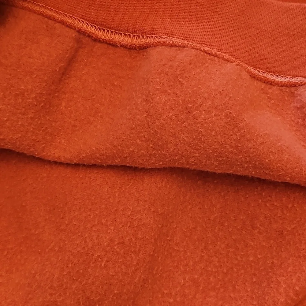 Anthropologie Orange Graphic Crewneck Sweatshirt - Picture 6 of 7